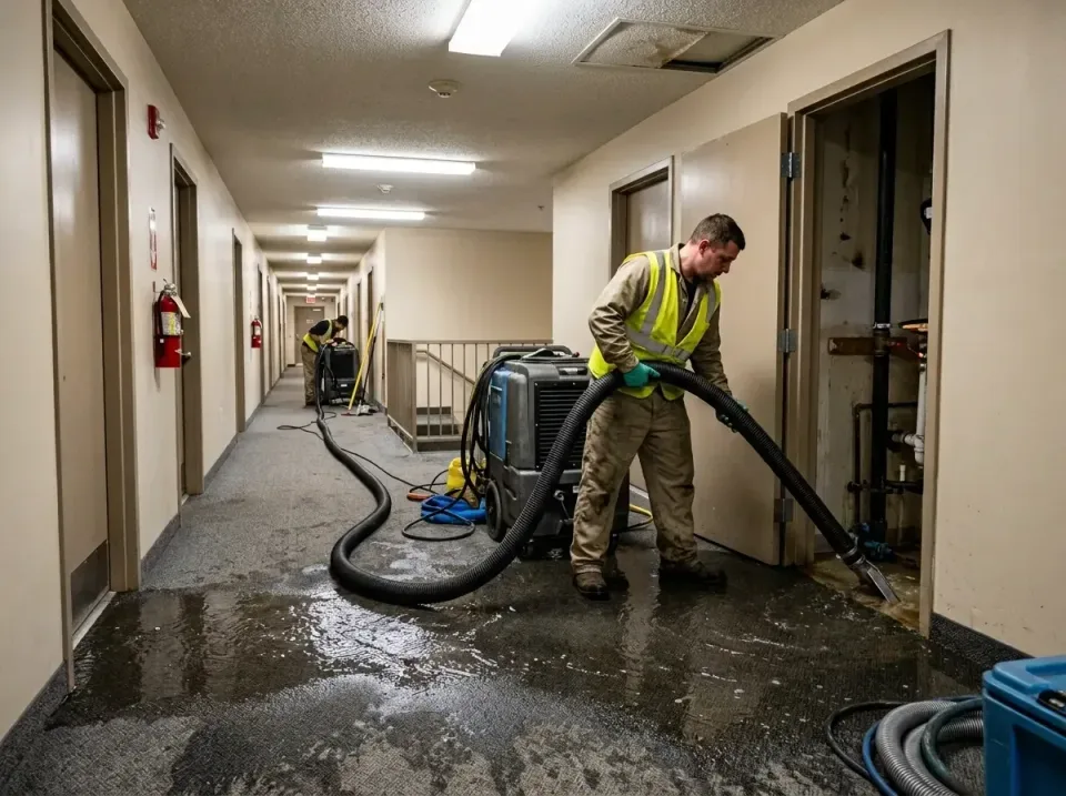 multi-unit-apartment-hallway-f-005 — frequently asked questions, Emergency Burst Pipe Water Extraction & Removal in Raleigh,…